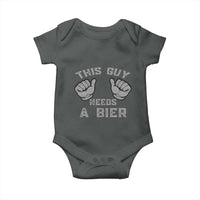 This Guy Needs A Bier Oktoberfest Baby Onesie Funny Mens Drinking Gift - Wonder Print Shop