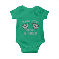 This Guy Needs A Bier Oktoberfest Baby Onesie Funny Mens Drinking Gift - Wonder Print Shop