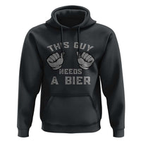 This Guy Needs A Bier Oktoberfest Hoodie Funny Mens Drinking Gift - Wonder Print Shop