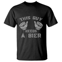 This Guy Needs A Bier Oktoberfest T Shirt Funny Mens Drinking Gift - Wonder Print Shop