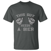 This Guy Needs A Bier Oktoberfest T Shirt Funny Mens Drinking Gift - Wonder Print Shop