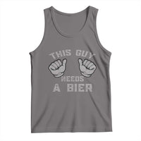 This Guy Needs A Bier Oktoberfest Tank Top Funny Mens Drinking Gift - Wonder Print Shop
