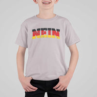 Nein Germany T Shirt For Kid No Saying Funny German Flag Oktoberfest - Wonder Print Shop