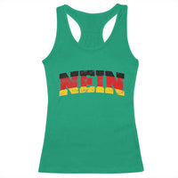 Nein Germany Racerback Tank Top No Saying Funny German Flag Oktoberfest - Wonder Print Shop
