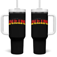 Nein Germany Tumbler With Handle No Saying Funny German Flag Oktoberfest - Wonder Print Shop