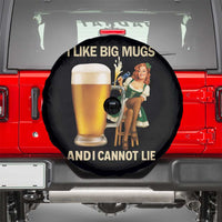 Oktoberfest Beer Spare Tire Cover Funny I Like Big Mugs Pin Up Girl Dirndl - Wonder Print Shop
