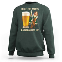 Oktoberfest Beer Sweatshirt Funny I Like Big Mugs Pin Up Girl Dirndl - Wonder Print Shop