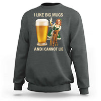 Oktoberfest Beer Sweatshirt Funny I Like Big Mugs Pin Up Girl Dirndl - Wonder Print Shop
