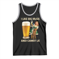Oktoberfest Beer Tank Top Funny I Like Big Mugs Pin Up Girl Dirndl - Wonder Print Shop