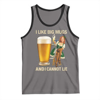 Oktoberfest Beer Tank Top Funny I Like Big Mugs Pin Up Girl Dirndl - Wonder Print Shop