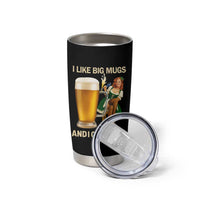 Oktoberfest Beer Tumbler Cup Funny I Like Big Mugs Pin Up Girl Dirndl - Wonder Print Shop