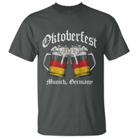 Vintage Oktoberfest Munich T Shirt Prost Beer Germany Flag Drinking - Wonder Print Shop