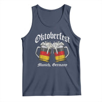 Vintage Oktoberfest Munich Tank Top Prost Beer Germany Flag Drinking - Wonder Print Shop