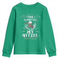 Funny Oktoberfest Youth Sweatshirt For Schnitzel My Nitzel Octoberfest German Beer Wurst - Wonder Print Shop