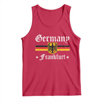Germany Frankfurt Tank Top Retro Vintage German Flag Tourist Souvenir Gift - Wonder Print Shop