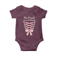 Oktoberfest Dirndl Costume Baby Onesie Funny German Bavarian Octoberfest Festival - Wonder Print Shop