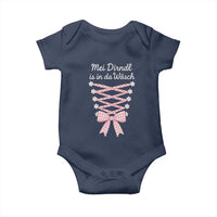 Oktoberfest Dirndl Costume Baby Onesie Funny German Bavarian Octoberfest Festival - Wonder Print Shop