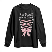 Oktoberfest Dirndl Costume Long Sleeve Shirt Funny German Bavarian Octoberfest Festival - Wonder Print Shop