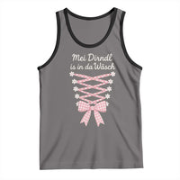 Oktoberfest Dirndl Costume Tank Top Funny German Bavarian Octoberfest Festival - Wonder Print Shop