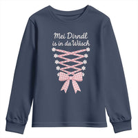 Oktoberfest Dirndl Costume Youth Sweatshirt Funny German Bavarian Octoberfest Festival - Wonder Print Shop