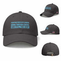 Funny Prostate Cancer Awareness Baseball Cap Going Through Chemo Still This Sexy