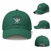 Funny Prostate Cancer Awareness Rooster Graphic Baseball Cap Going Through Chemo Still This Sexy