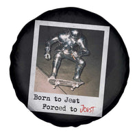 Knights Meme Spare Tire Cover Born to Jest Forced to Joust - Wonder Print Shop