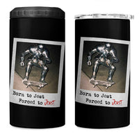 Knights Meme 4 in 1 Can Cooler Tumbler Born to Jest Forced to Joust - Wonder Print Shop
