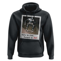 Knights Meme Hoodie Born to Jest Forced to Joust - Wonder Print Shop