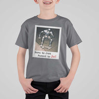 Knights Meme T Shirt For Kid Born to Jest Forced to Joust - Wonder Print Shop