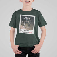 Knights Meme T Shirt For Kid Born to Jest Forced to Joust - Wonder Print Shop
