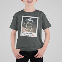 Knights Meme T Shirt For Kid Born to Jest Forced to Joust - Wonder Print Shop