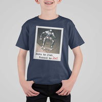 Knights Meme T Shirt For Kid Born to Jest Forced to Joust - Wonder Print Shop