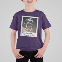 Knights Meme T Shirt For Kid Born to Jest Forced to Joust - Wonder Print Shop