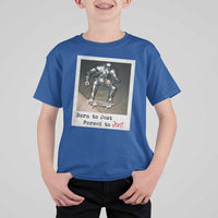 Knights Meme T Shirt For Kid Born to Jest Forced to Joust - Wonder Print Shop