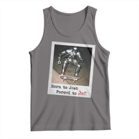 Knights Meme Tank Top Born to Jest Forced to Joust - Wonder Print Shop