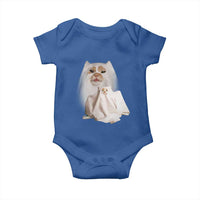 Funny Halloween Ghost Cat Meme Baby Onesie - Wonder Print Shop