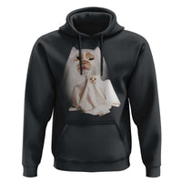 Funny Halloween Ghost Cat Meme Hoodie - Wonder Print Shop