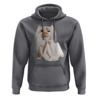 Funny Halloween Ghost Cat Meme Hoodie - Wonder Print Shop
