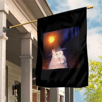 Wizard Cat Garden Flag Weird Funny Retro Halloween Orange Cat Meme - Wonder Print Shop