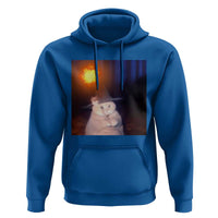 Wizard Cat Hoodie Weird Funny Retro Halloween Orange Cat Meme - Wonder Print Shop