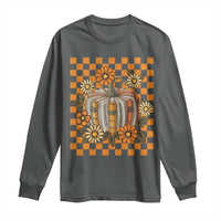 Book Pumpkin Long Sleeve Shirt Fall Halloween Book Lover Bookish Gift - Wonder Print Shop