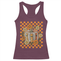 Book Pumpkin Racerback Tank Top Fall Halloween Book Lover Bookish Gift - Wonder Print Shop