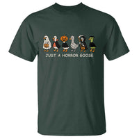 Halloween Funny Goose T Shirt Spooky Season 90s Horror Movie - Wonder Print Shop
