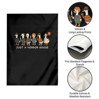 Halloween Funny Goose Costume Garden Flag Funny Spooky Season Horror Movie - Wonder Print Shop