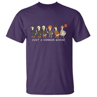 Halloween Funny Goose Costume T Shirt Funny Spooky Season Horror Movie - Wonder Print Shop