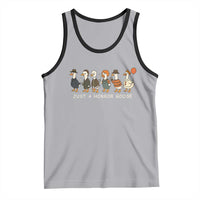 Halloween Funny Goose Costume Tank Top Funny Spooky Season Horror Movie - Wonder Print Shop