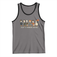 Halloween Funny Goose Costume Tank Top Funny Spooky Season Horror Movie - Wonder Print Shop