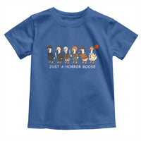 Halloween Funny Goose Costume Toddler T Shirt Funny Spooky Season Horror Movie - Wonder Print Shop