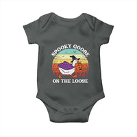 Witchy Silly Goose Baby Onesie Retro Girly Halloween Spooky Goose Lover - Wonder Print Shop